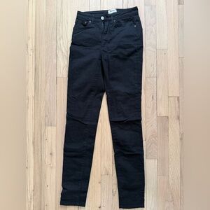 Acne Women's Classic Black Skinny Jeans